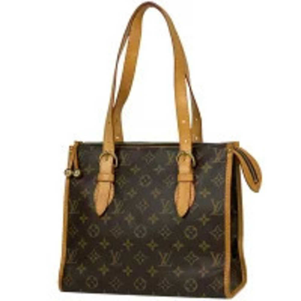 Louis Vuitton Popincourt Shoulder Bag Handbag Monogram Brown
